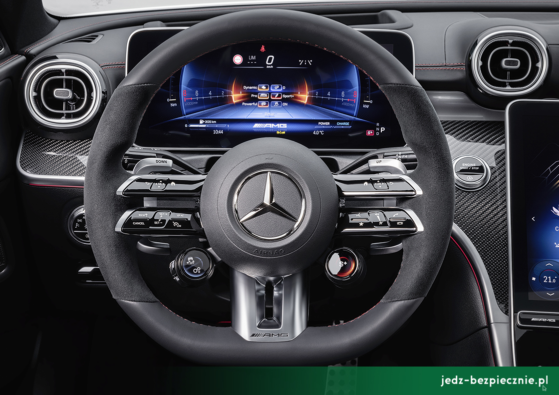 Premiera tygodnia - Mercedes-AMG C 43 - kierownica